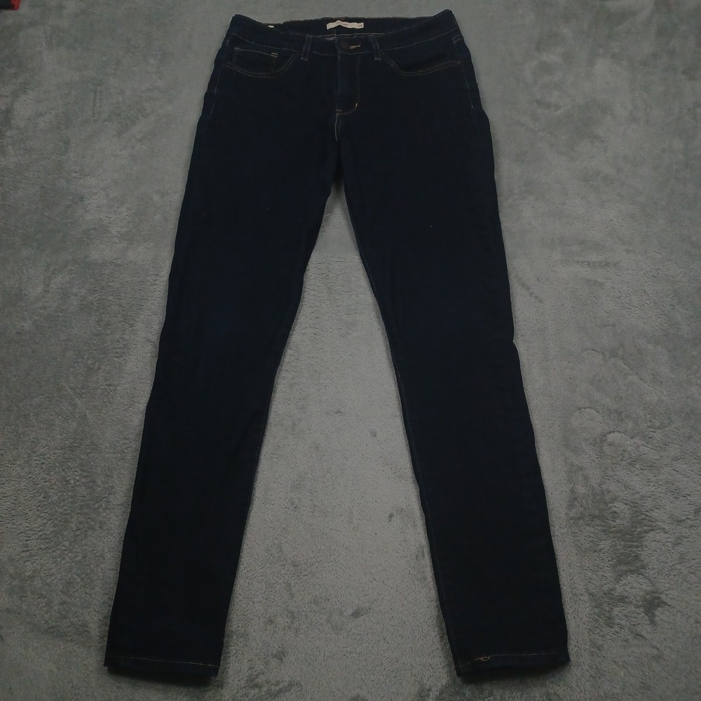 Levis 711‎ Jeans Womens 30 Blue Denim Premium Skinny Modern Casual